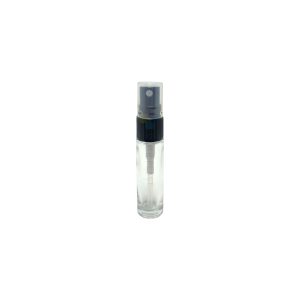 Frasco vidrio recto Ambar / Transparente 10cc - Transparente