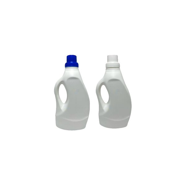 Bidon polietileno suavizante 1000cc Tapa incluida Azul / Blanca