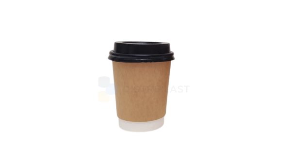 Vaso Polipapel Marron 350 ml
