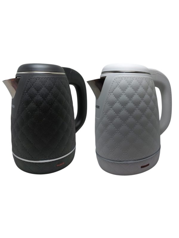 Jarra Eléctrica Acero Inoxidable Blanca/Negra 1.8L/220v