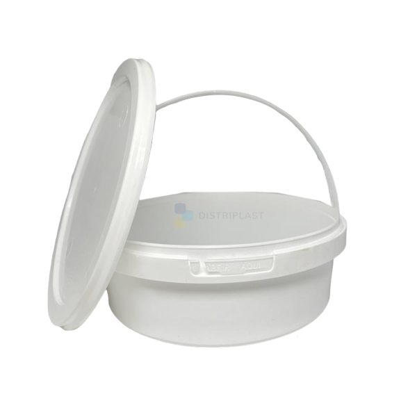 Pote de Polietileno 3lt c/Tapa y Asa