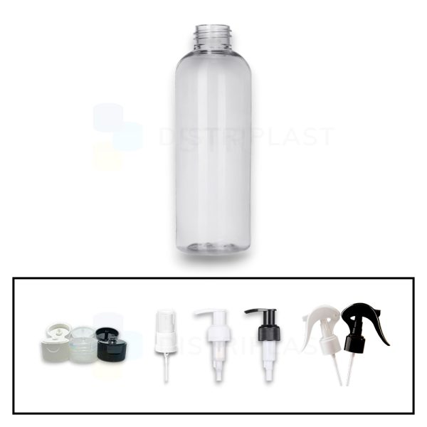 Frasco PET Transparente 150cc R24