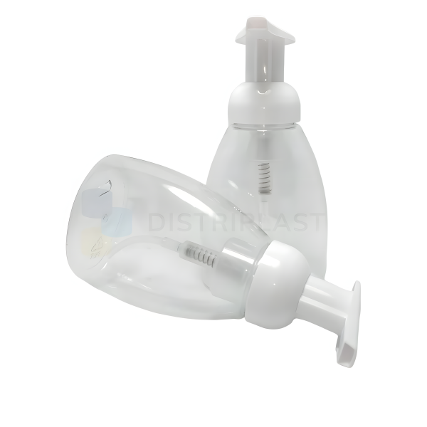 Frasco PET 250cc c/ Válvula Espuma para Jabón